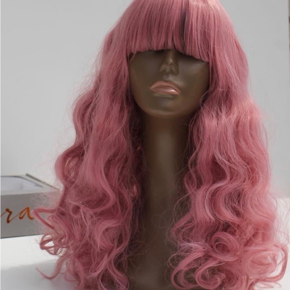 Synthetic wig Pastel rose - Picture 2 of 3